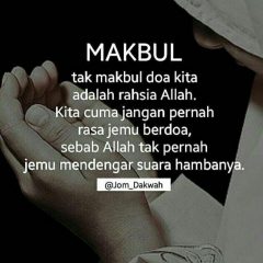 Senjata orang beriman.